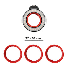 RUBBER ADAPTERS - E (3 PIECE KIT)